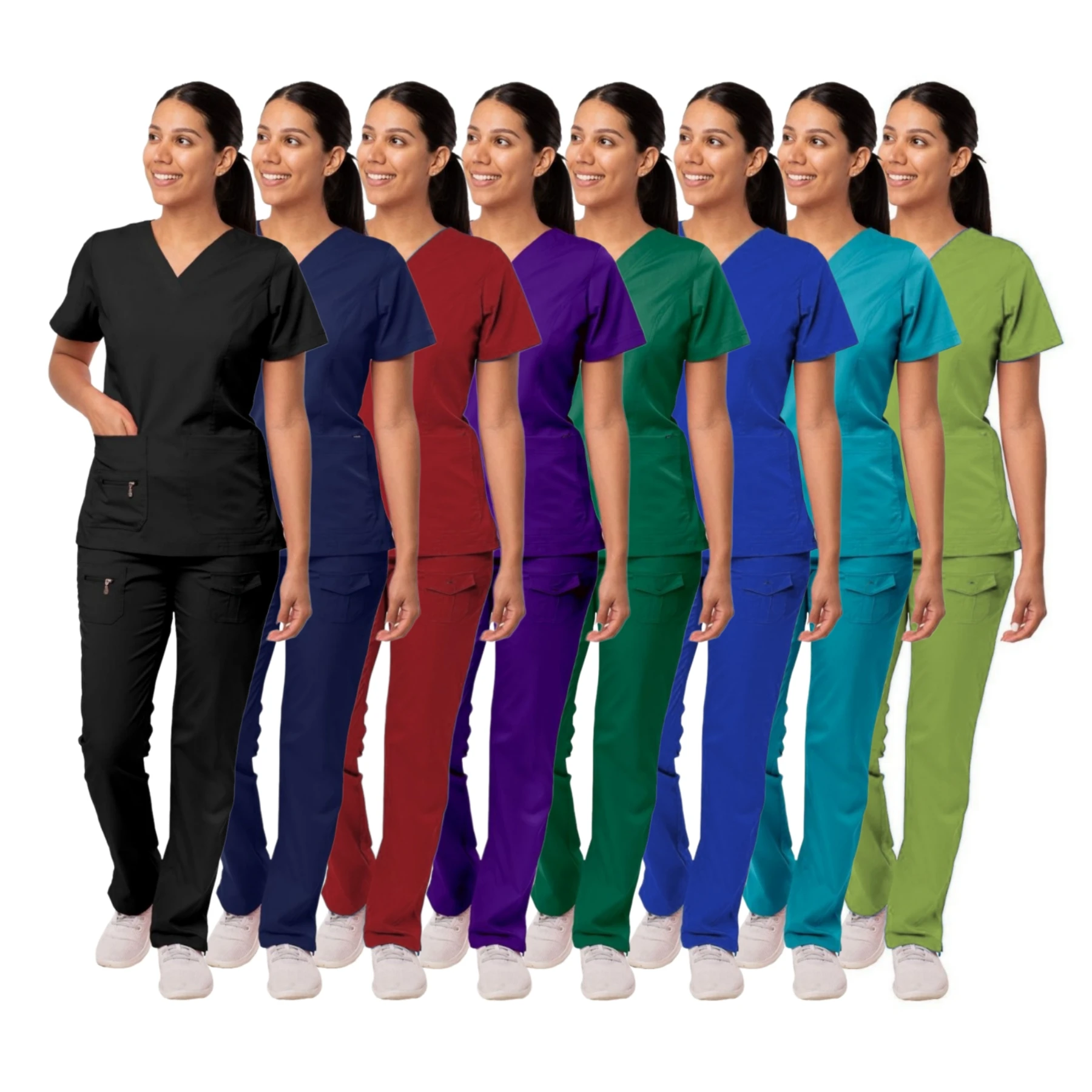 Vet Tech Accessories - New Surgical Uniforms Woman Scrubs Medico