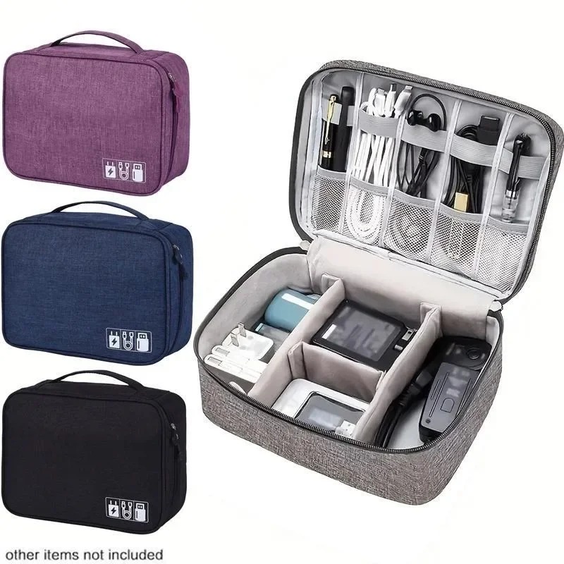 Tech Accessories Travel - Electronics Organizer Travel Case Water Resistant