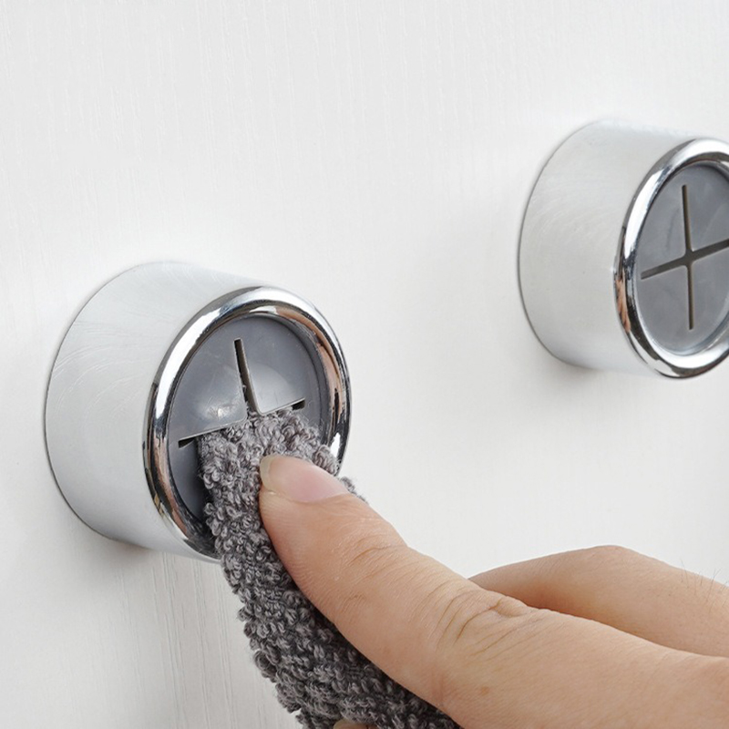 Tech Accessories Organizer - Kitchen Towel Holder Sucker Wall Bathroom