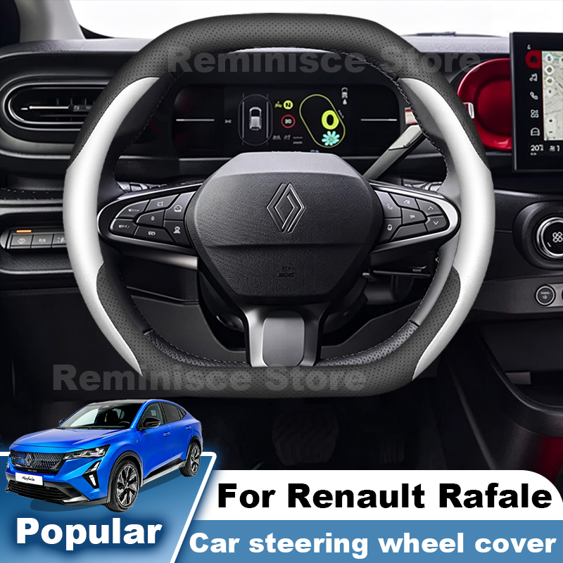 Tech Accessories Hub - Nappa Leather Car Steering Wheel Cover