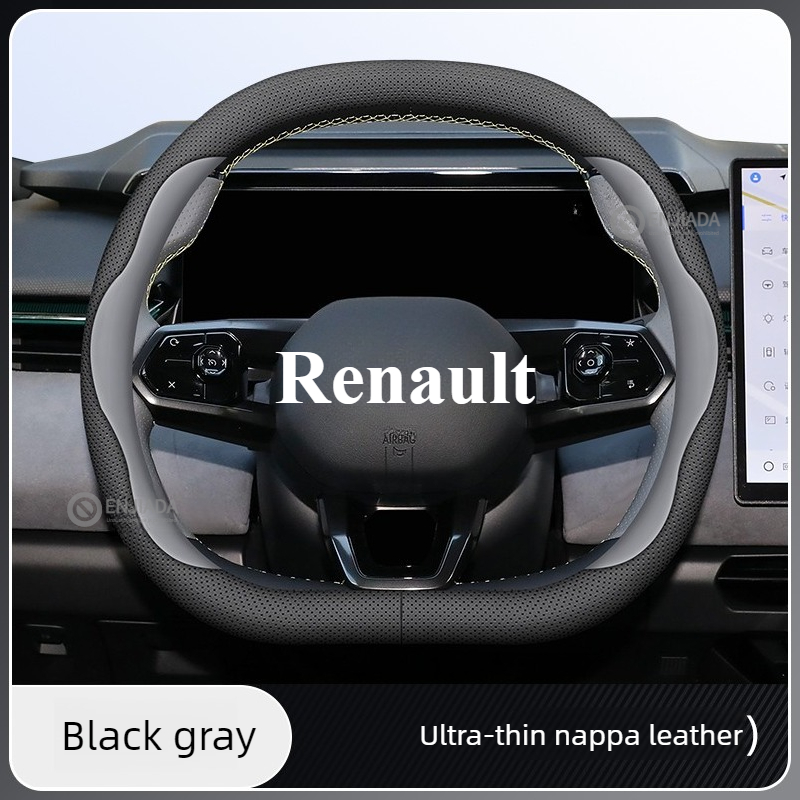 Tech Accessories Hub - Leather Car Steering Wheel Cover for