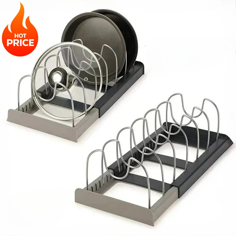 Tech Accessories Organizer - Hot New Pot Lid Storage Rack