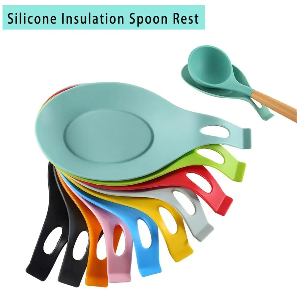 Tech Accessories Organizer - Silicone Heat Insulation Spoon Utensil Holder