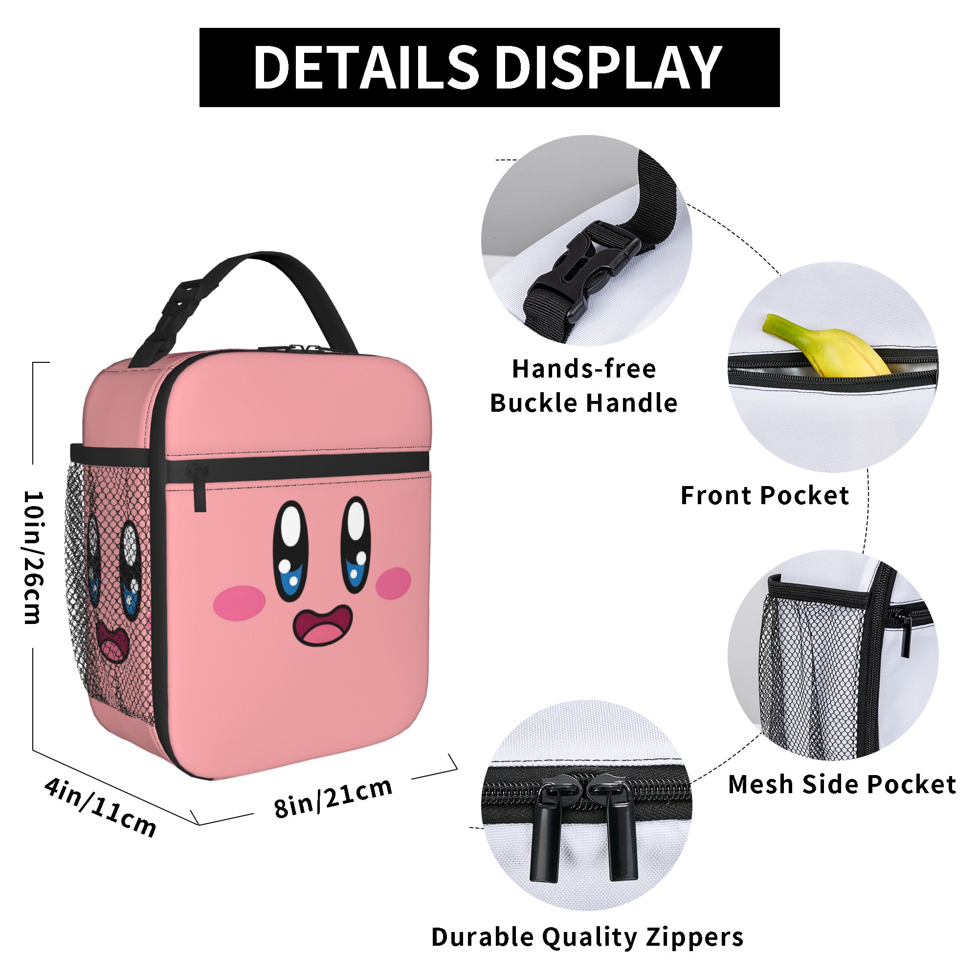 Custom K-Kirbys Resuable Lunch - Tech Accessories Organizer review and price