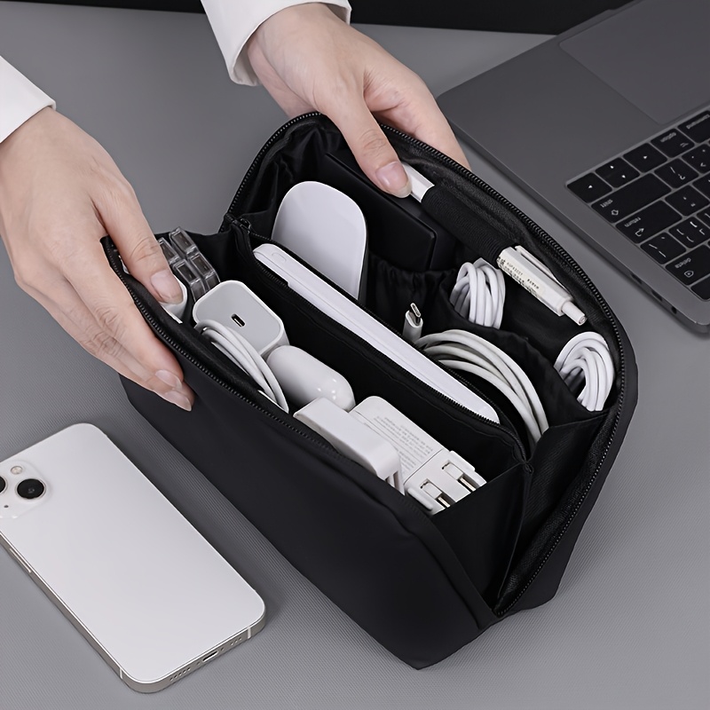 Compartment Tech Organizer Pou - Tech Accessories Travel review and price