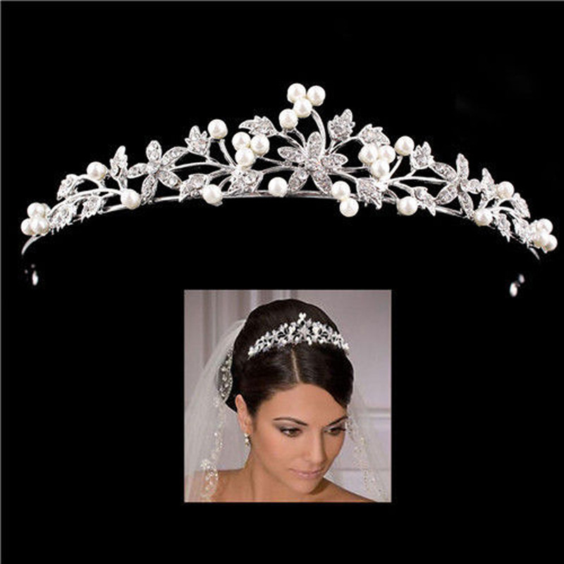Crystal Wedding Bridal Tiara H - Tech Accessories Women review and price