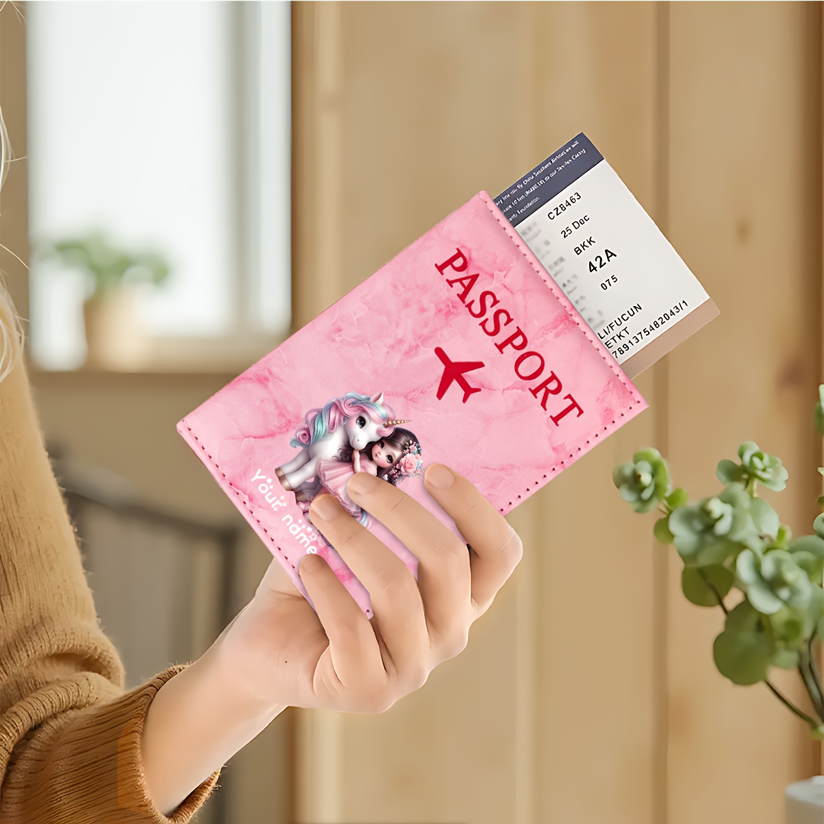 Unicorn Girl Pattern PU Passpo - Tech Accessories Travel review and price