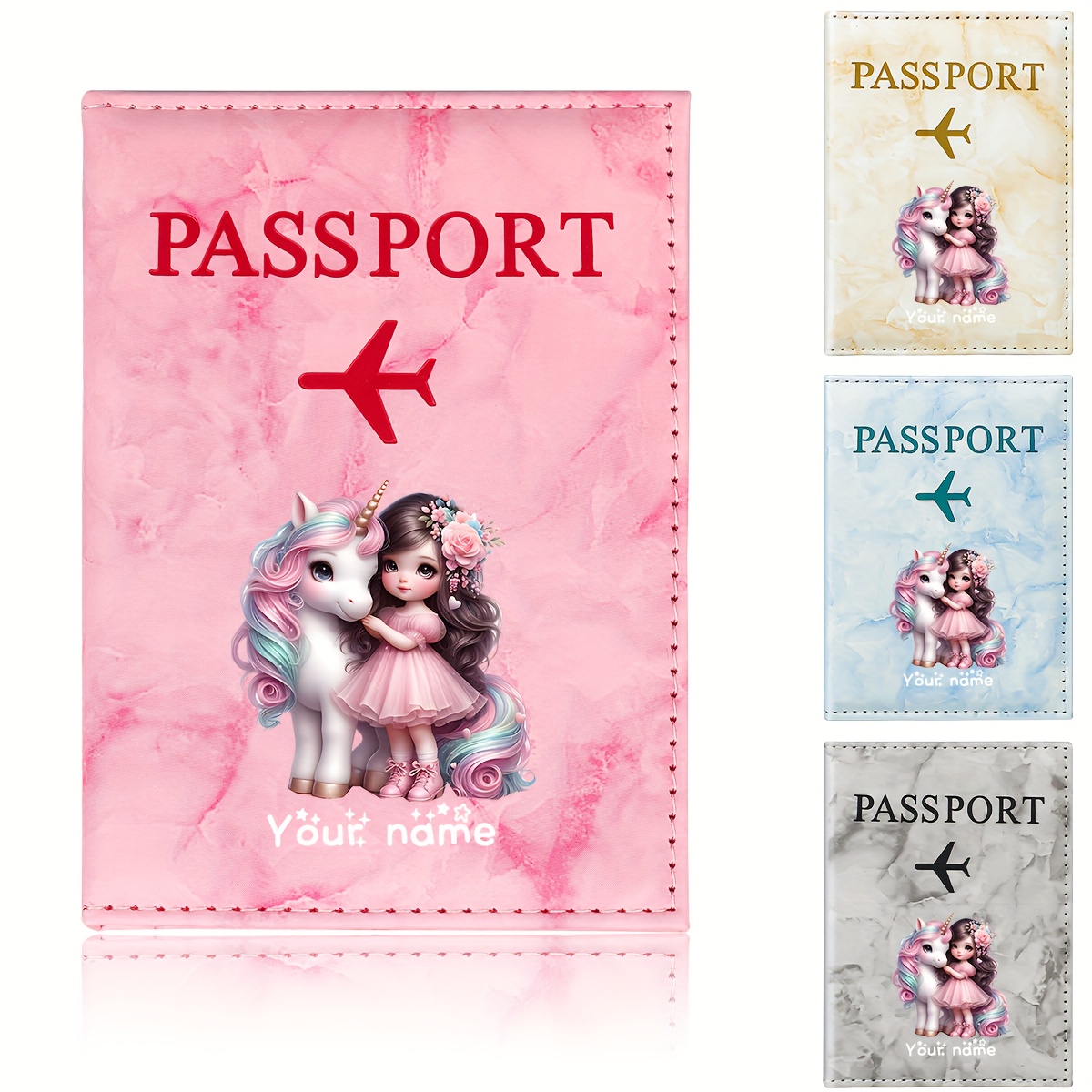 Unicorn Girl Pattern PU Passpo - Tech Accessories Travel review and price