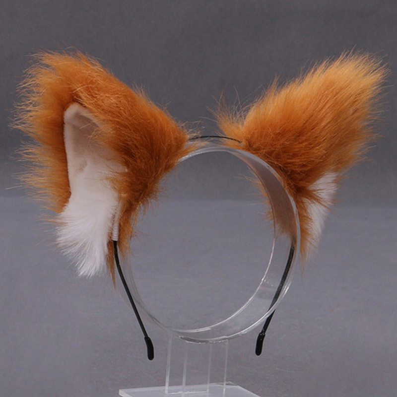 Fluffy Fox Cat Ear Plush Headb - Tech Accessories Women review and price