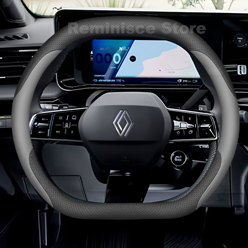 Leather Car Steering Wheel Cov - Tech Accessories Hub review and price