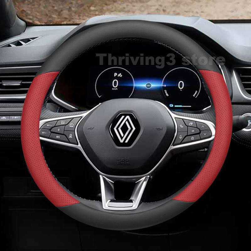 Leather Car Steering Wheel Cov - Tech Accessories Hub review and price