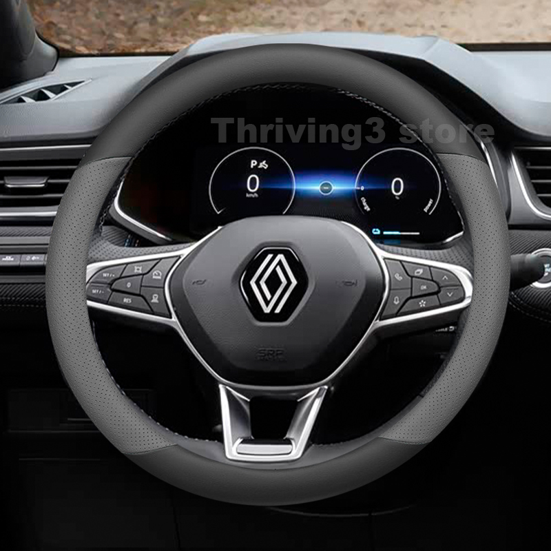 Leather Car Steering Wheel Cov - Tech Accessories Hub review and price