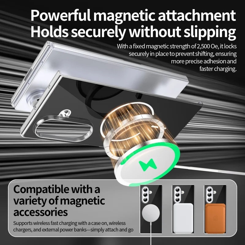 Glass Magnetic Folding Phone C - Tech Accessories Designer review and price