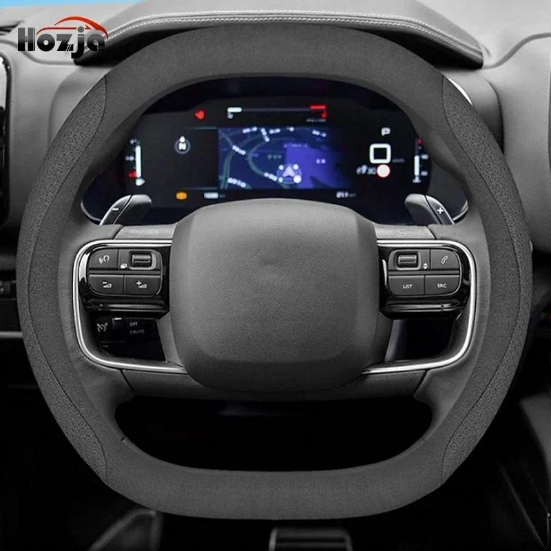 Leather Car Steering Wheel Cov - Tech Accessories Hub review and price