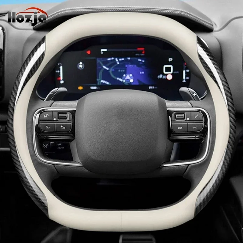 Leather Car Steering Wheel Cov - Tech Accessories Hub review and price