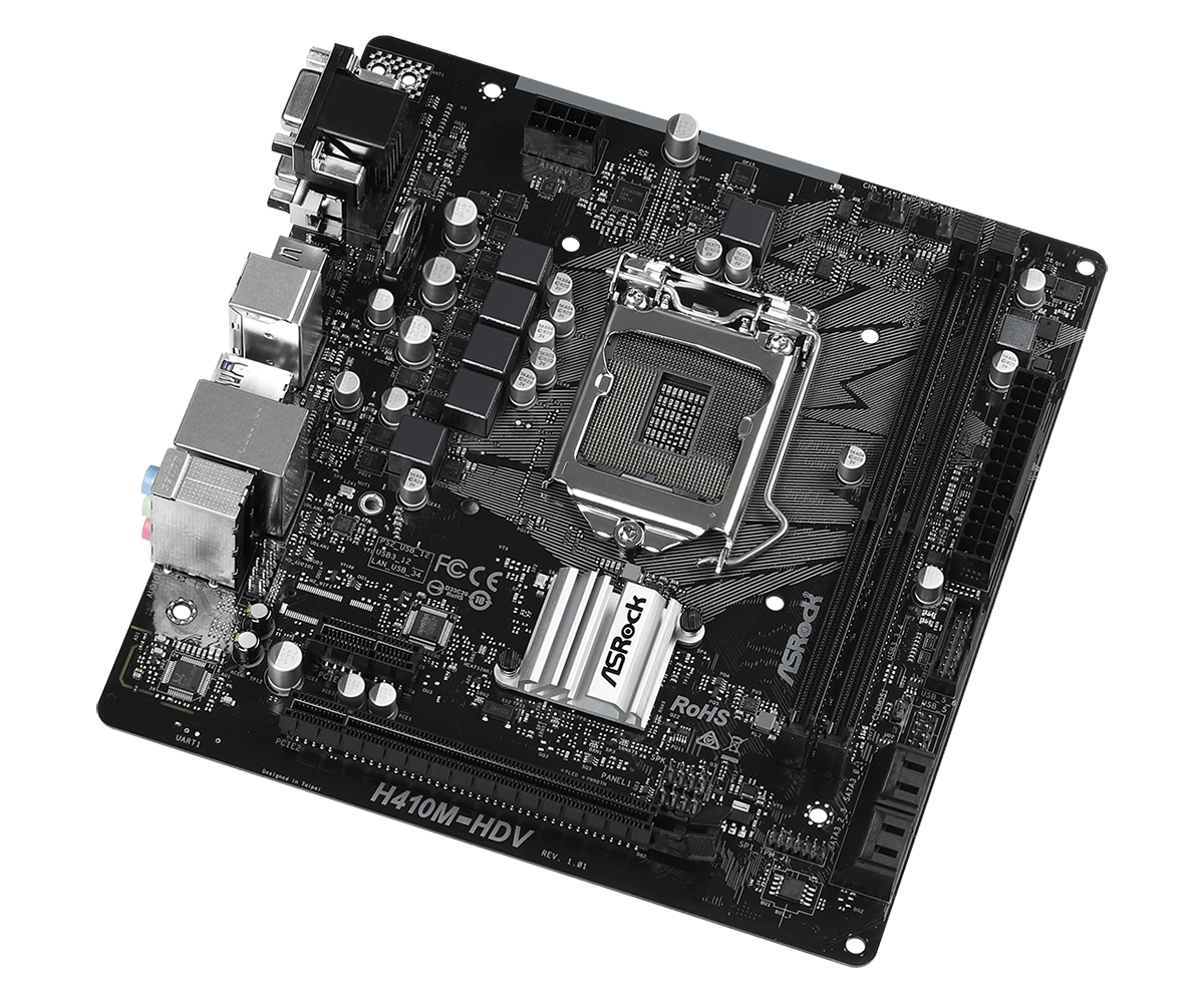 ASROCK H410M-HDV Motherboard I - Intel Cpu Core I9 review and price