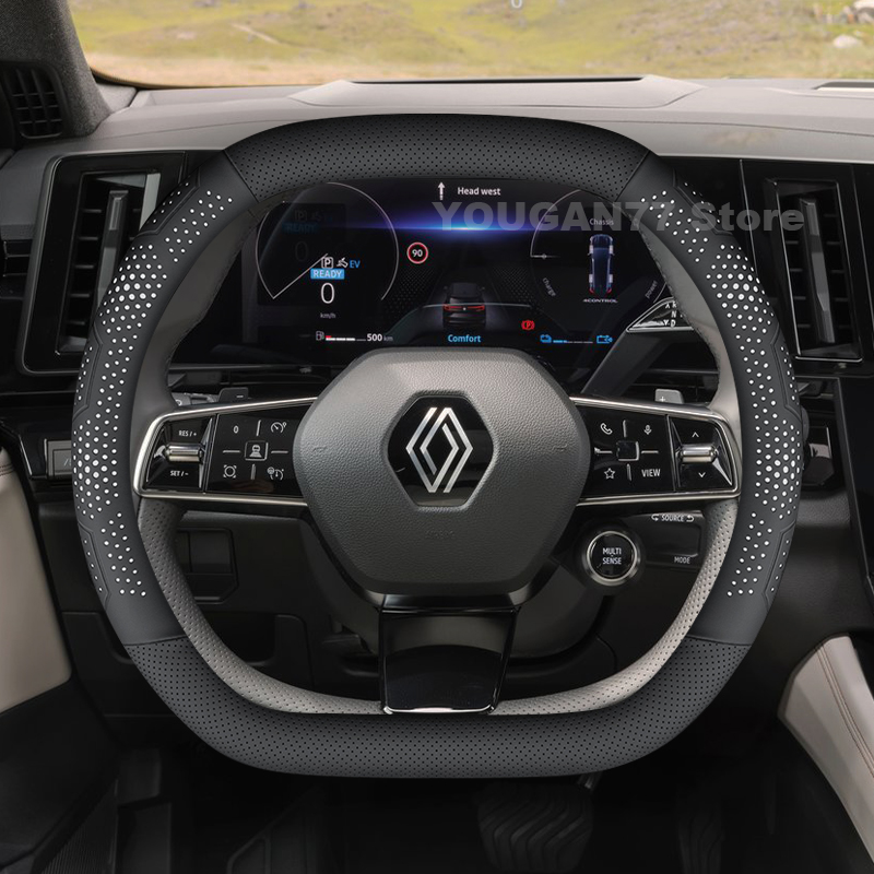 Leather Car Steering Wheel Cov - Tech Accessories Hub review and price