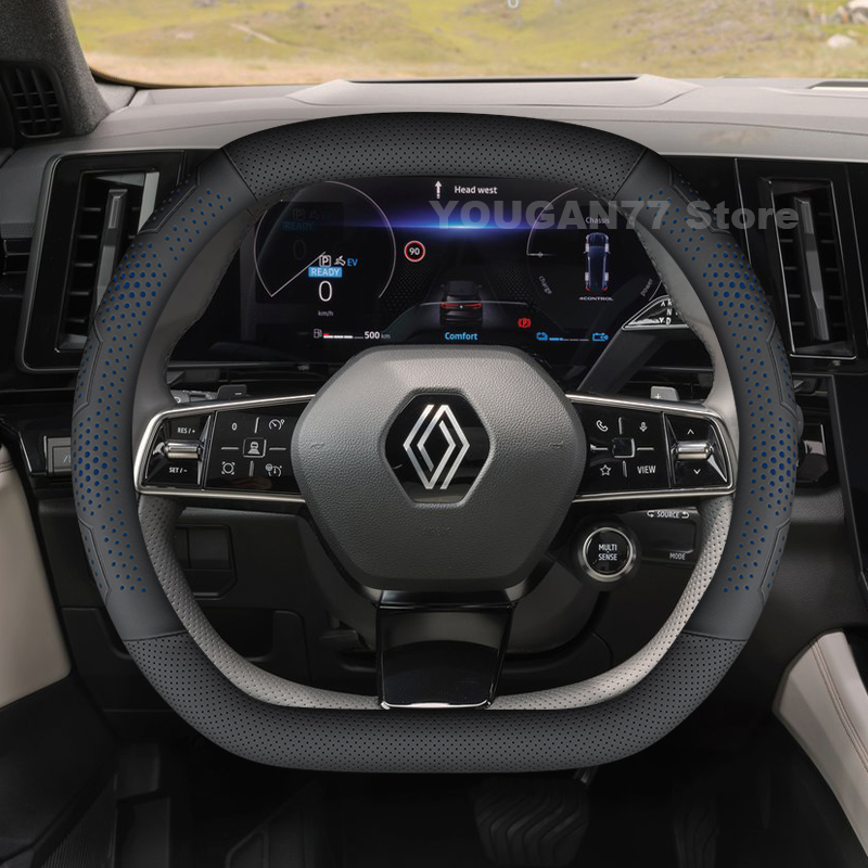 Leather Car Steering Wheel Cov - Tech Accessories Hub review and price