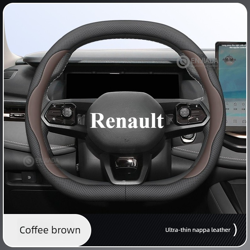 Leather Car Steering Wheel Cov - Tech Accessories Hub review and price