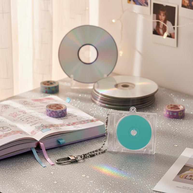 CD Disc Case Key Chain - Perip - Tech Accessories Key review and price