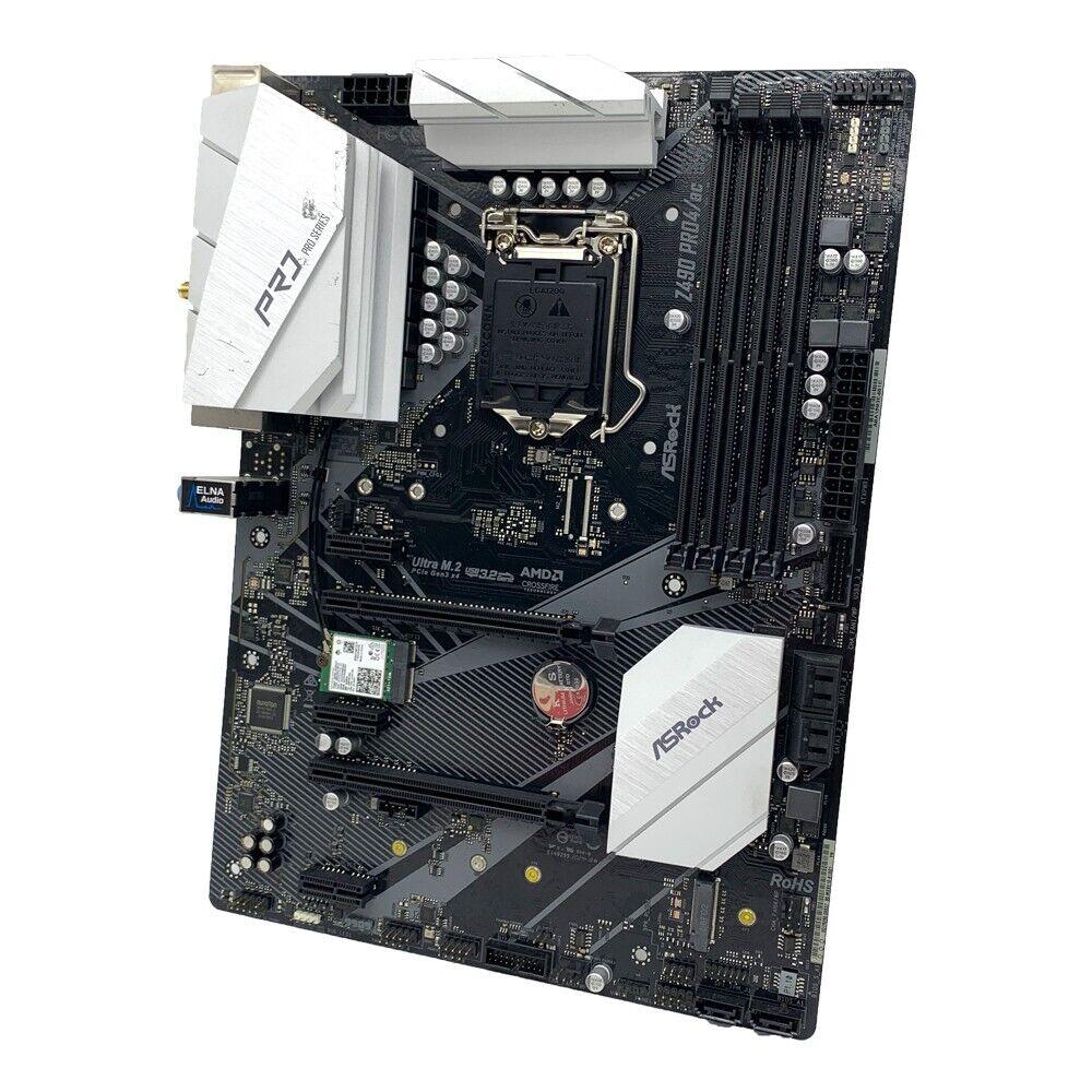 Asrock Z490 PRO4/AC Motherboar - Intel Cpu Core I9 review and price