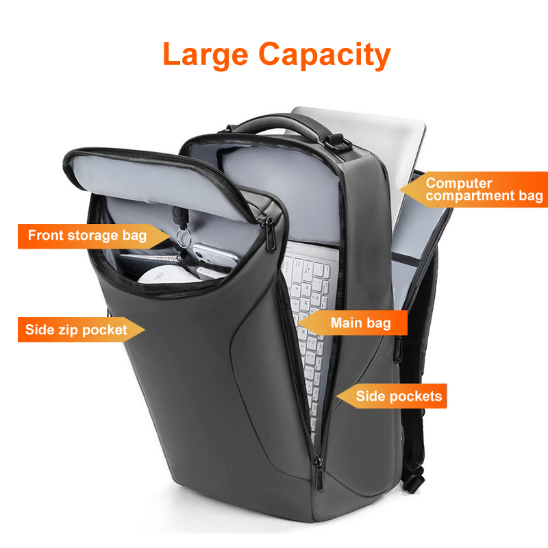 1pc Ergonomic Commute Backpack - Tech Accessories Travel review and price