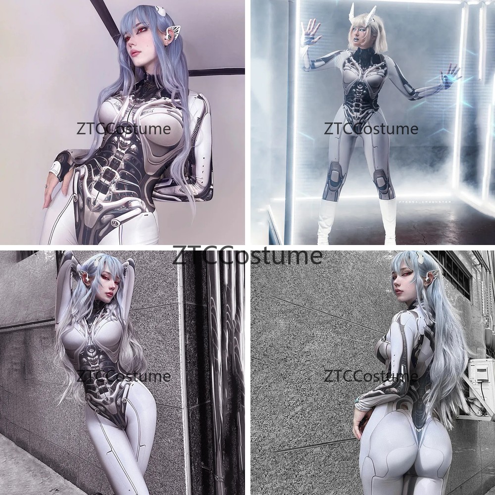 3D Printed Cosplay Bodysuit Y2 - Tech Accessories Women review and price
