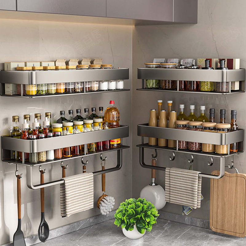 Aluminum Kitchen Rack Kitchen  - Tech Accessories Organizer review and price