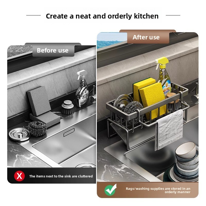 Compact Tap-Mounted Spice Shel - Tech Accessories Organizer review and price