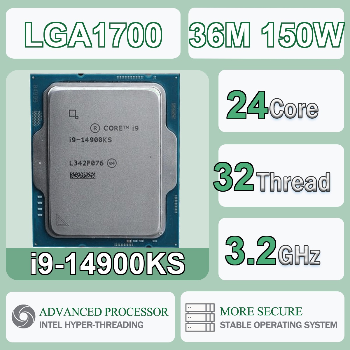 Intel Core i9-14900KS 24C/32T  - Intel Cpu Core I9 review and price
