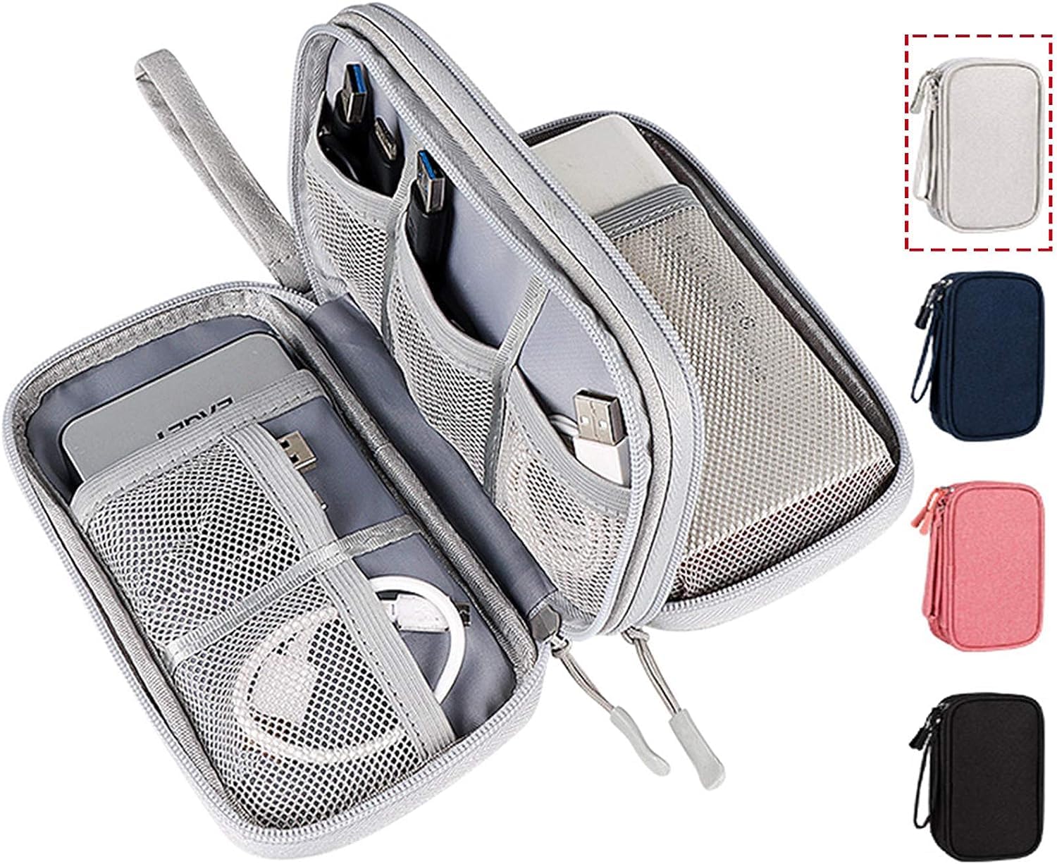 Travel Organizer Bag Cable Sto - Tech Accessories Kit review and price