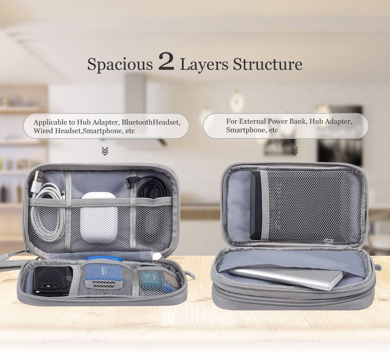 Travel Organizer Bag Cable Sto - Tech Accessories Kit review and price
