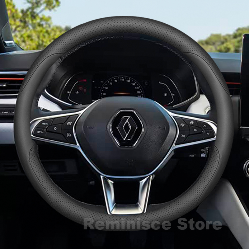 Leather Car Steering Wheel Cov - Tech Accessories Hub review and price