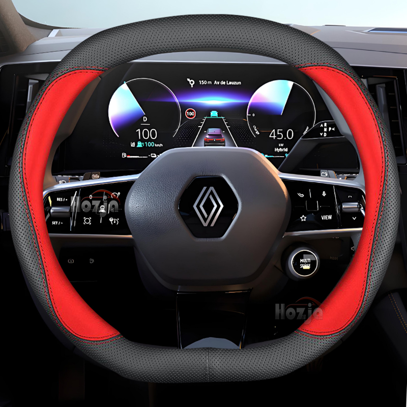 Leather Car Steering Wheel Cov - Tech Accessories Hub review and price