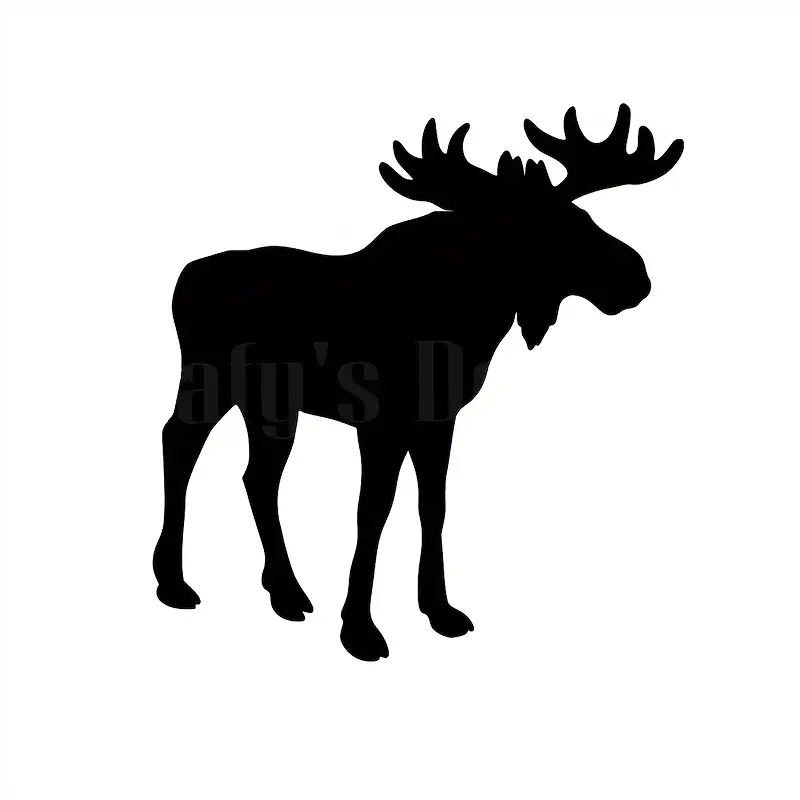 Moose Silhouette Waterproof Du - Tech Accessories Designer review and price
