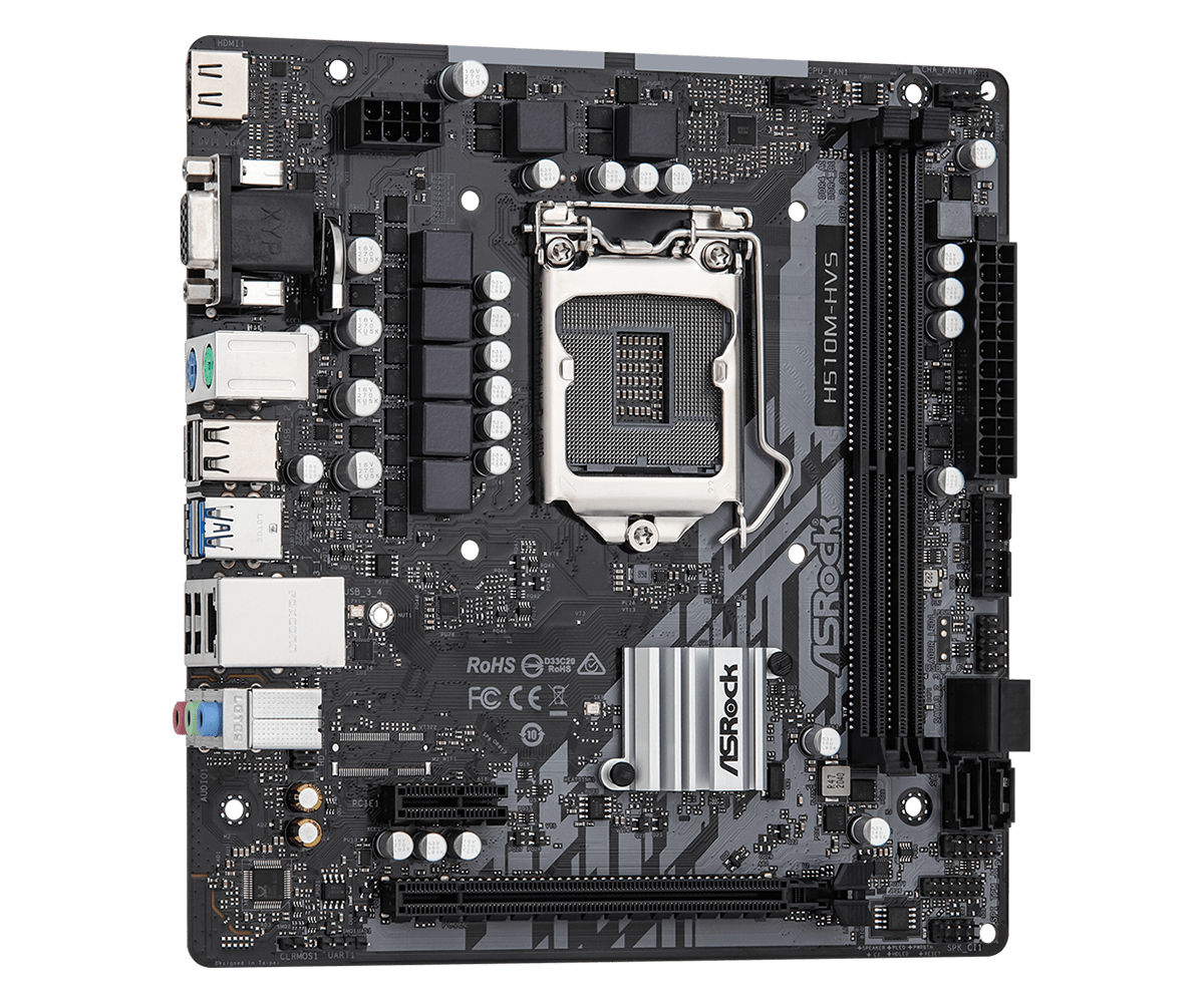 ASROCK H510M-HVS R2.0 H510 Mot - Intel Cpu Core I9 review and price