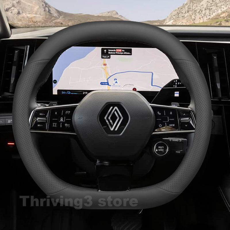 Leather Car Steering Wheel Cov - Tech Accessories Hub review and price