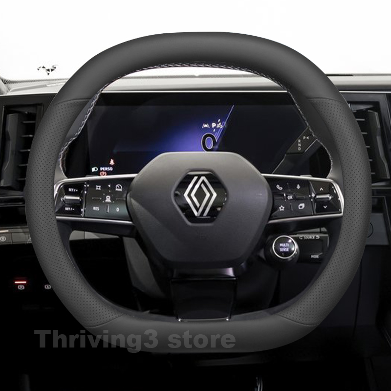 Leather Car Steering Wheel Cov - Tech Accessories Hub review and price