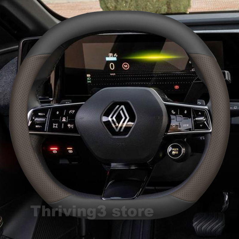 Leather Car Steering Wheel Cov - Tech Accessories Hub review and price