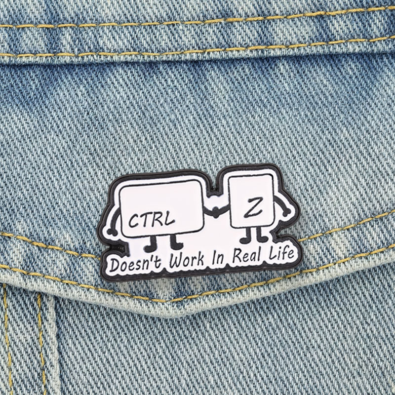Funny Tech Meme Enamel Pins Ct - Tech Accessories For Work review and price