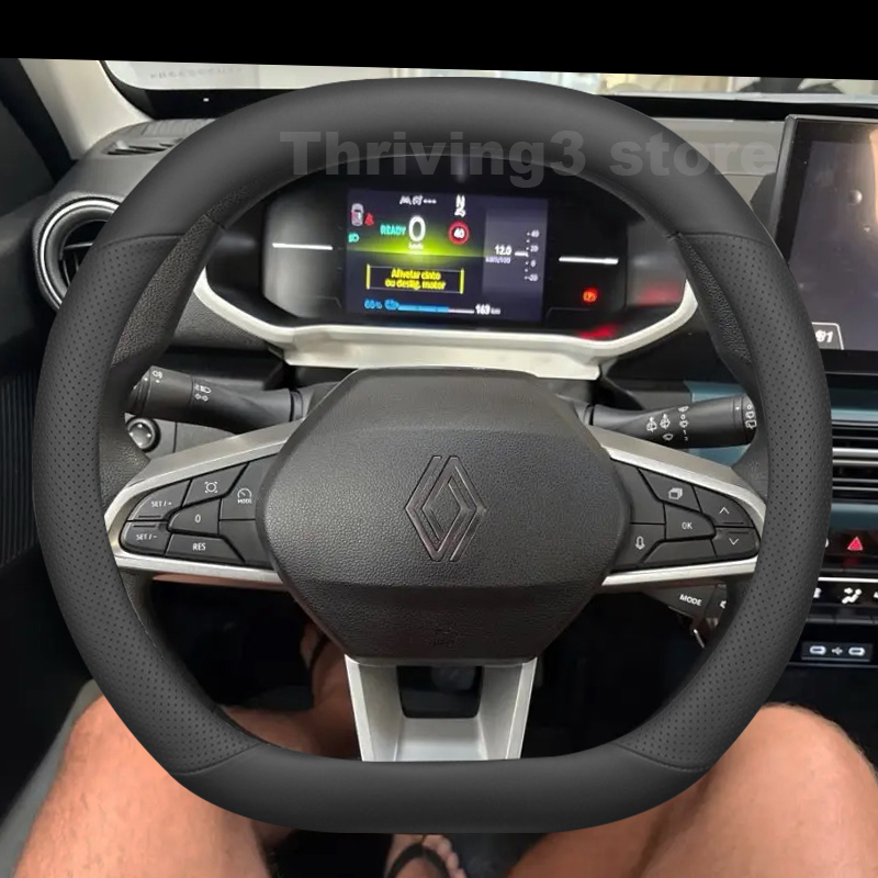 Leather Car Steering Wheel Cov - Tech Accessories Hub review and price