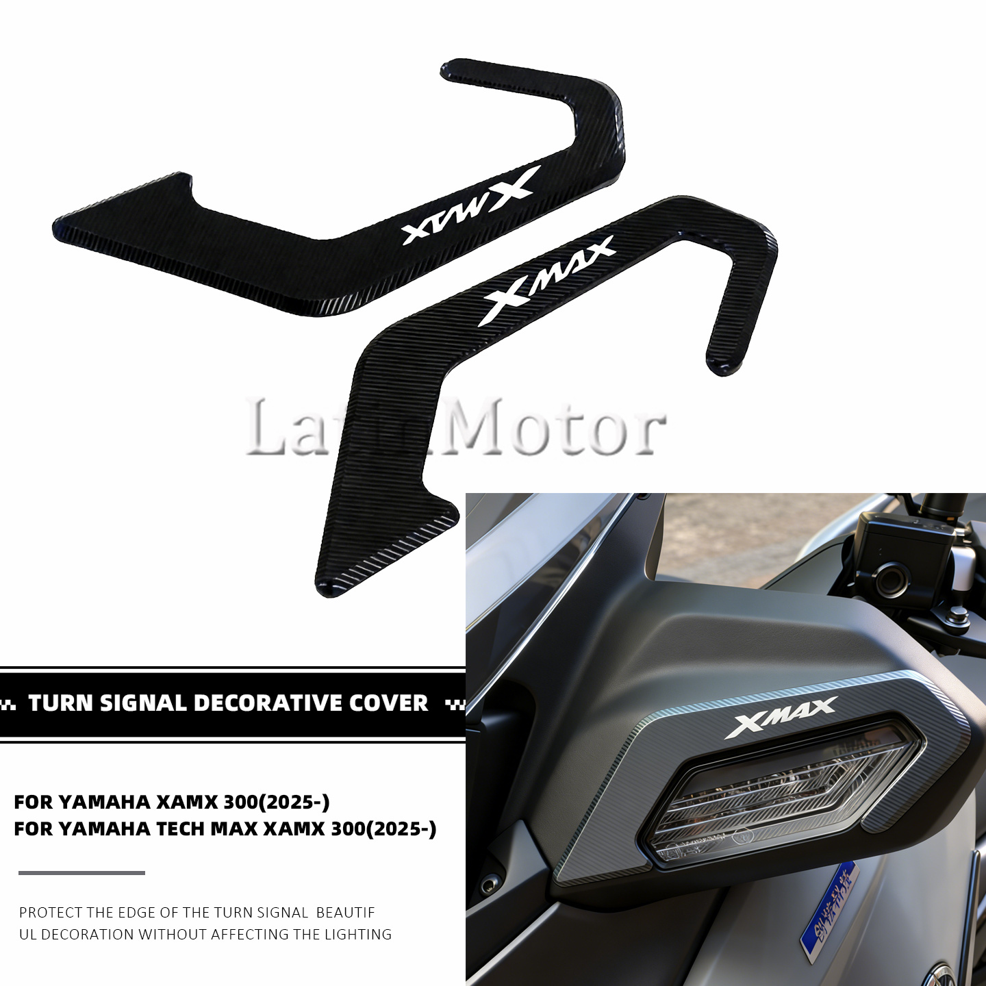 For Yamaha XMAX300 XMAX TECH M - Tech Lighting Accessories review and price