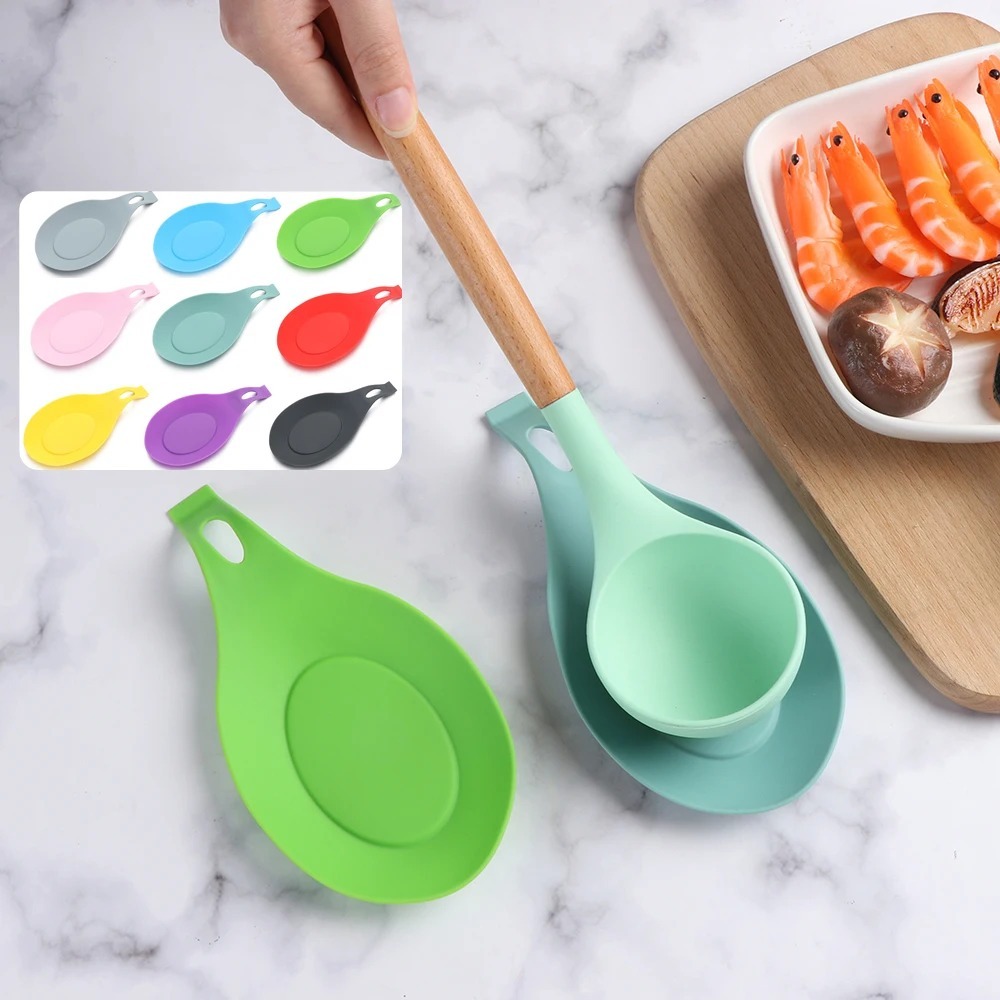 Silicone Heat Insulation Spoon - Tech Accessories Organizer review and price