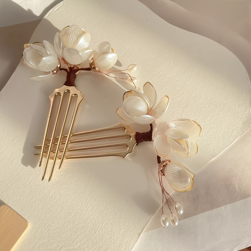 Chinese Style Shell Magnolia F - Tech Accessories Women review and price